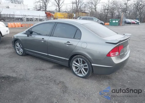 2008 Honda Civic Si/Si Mugen из США, поврежденный, VIN 2HGFA555X8H706734